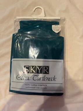 Vintage, New Skyr, turtleneck, XL, green